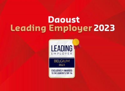 En 2023, Daoust est l'une des premières entreprises belges à devenir Leading Employer.